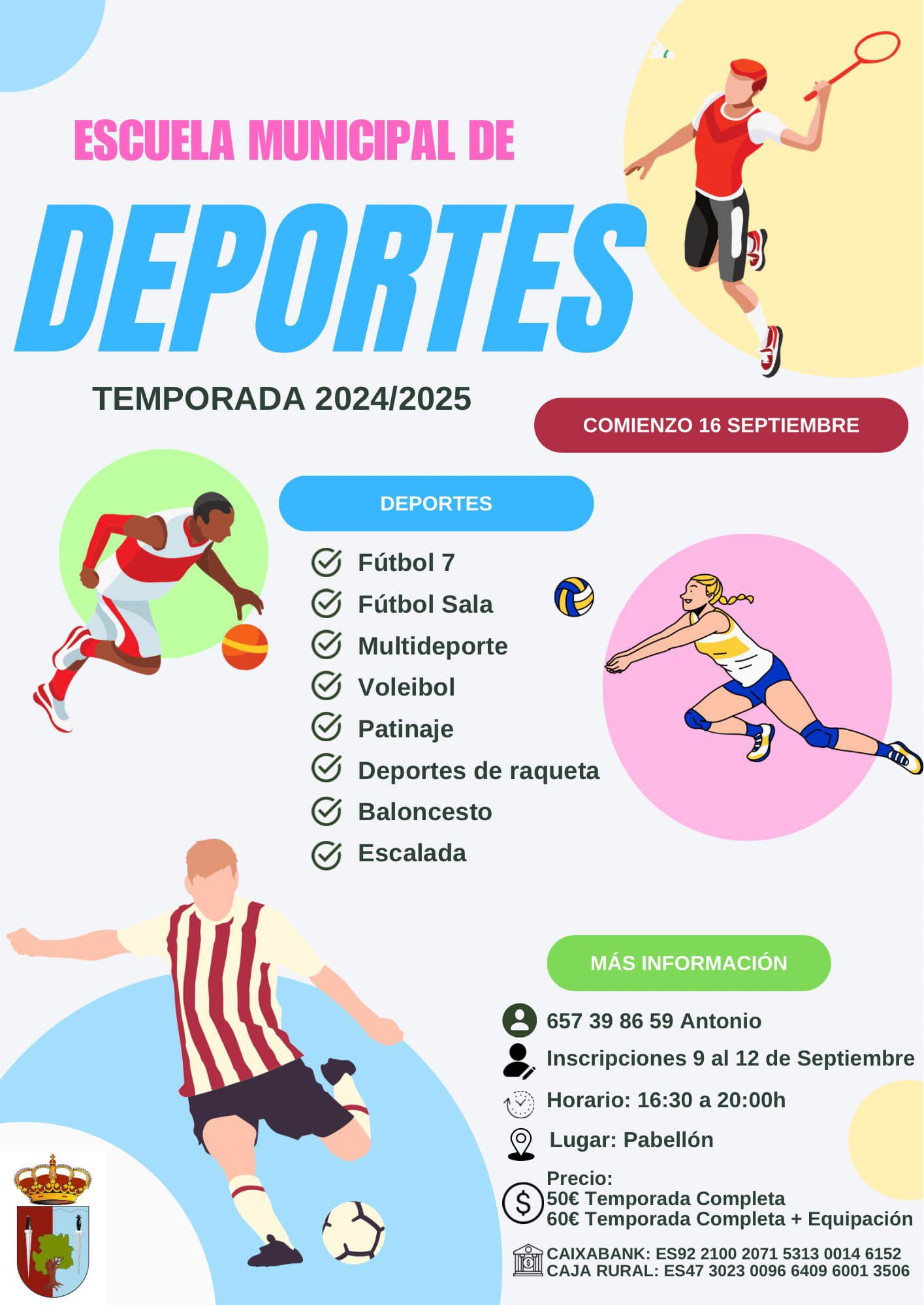 ESCUELA MUNICIPAL DE DEPORTES