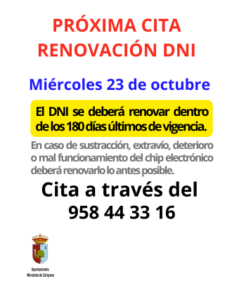 Renovación DNI