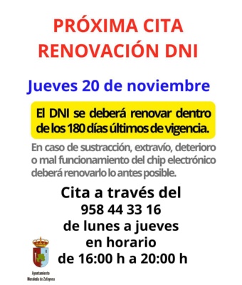 Renovación DNI