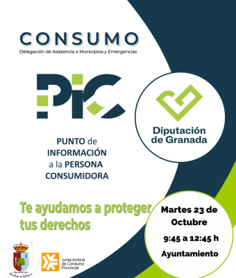 Punto de información a la persona consumidora