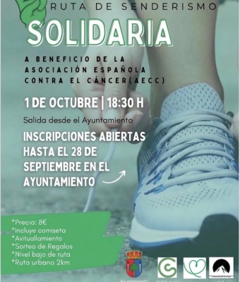 Ruta de senderismo solidaria
