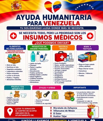 Ayuda humanitaria para Venezuela