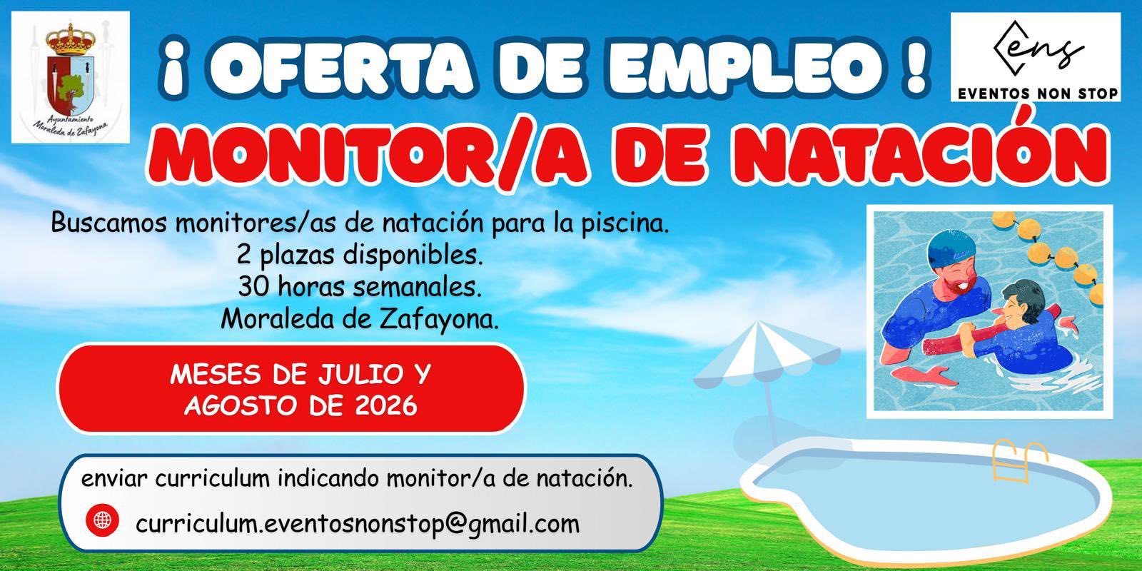 monitor de natación